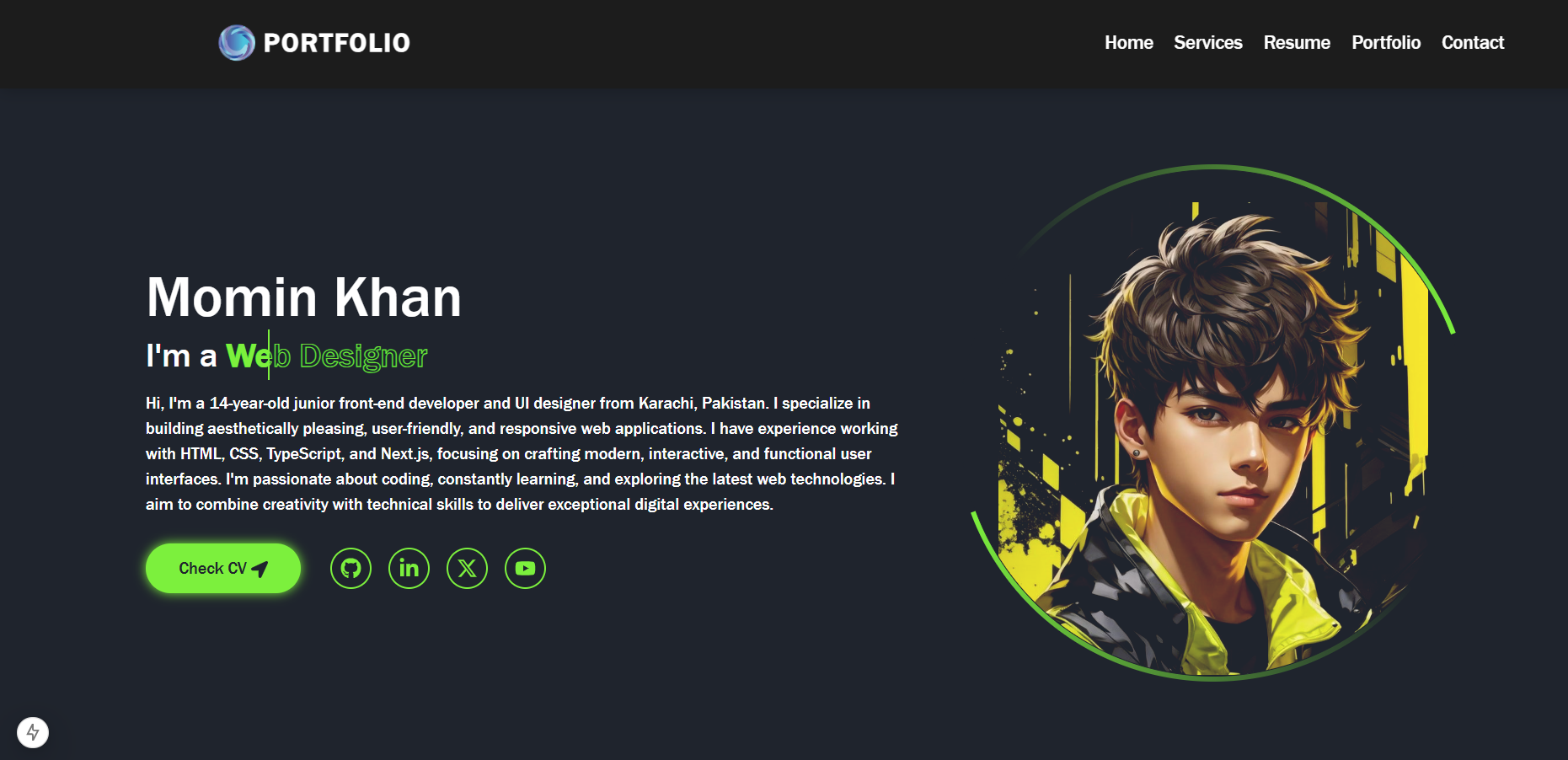 Portfolio 2 (By Custom CSS)